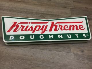 Krispy Kreme Sign Collectible