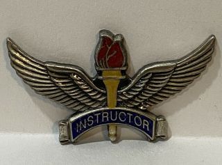Vintage Air Education And Training Command Instructor Challenge Coin - Medallion