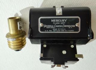 Vintage Mercury II Minicamera Accessoires Flash Tags Light Meter Box Slide Card 2