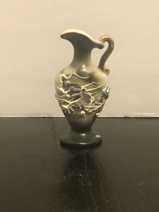 Vintage Style Dragonware Moriage Vase Japanese Dragon