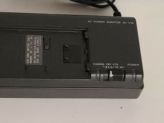Sony AC - V35 For Vintage Video 8 HandyCam Camcorder Battery Power Charger OEM 2