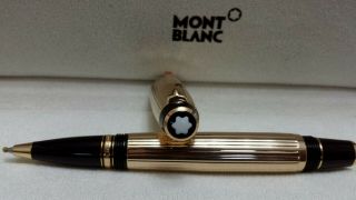 Stunning Montblanc Boheme Oro Plaque Gold Rollerball Pen