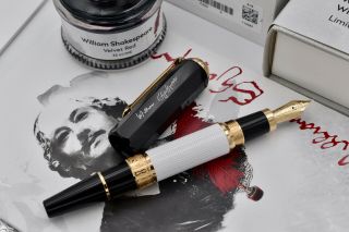 Montblanc 2016 William Shakespeare Writers Limited Edition 8700 Fountain Pen F