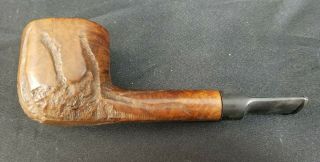 Vintage Rogers Rarity Carved Imported Briar Wood Smoking Tobacco Pipe 5
