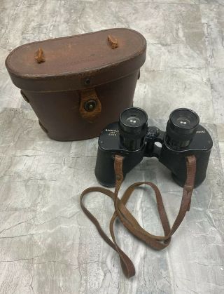 Vintage Wwii Us Army 1942 Westinghouse Binoculars M3 6 X 30