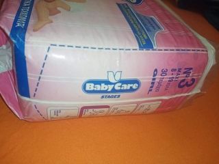 Vintage baby care stages no 3 girl 8 - 19kg 30 maxi plastic diapers 4