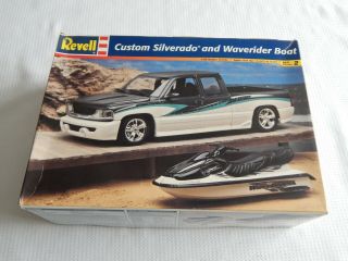 Vintage Revell Custom - Thom Taylor - Silverado And Waverider Boat 1999 Open