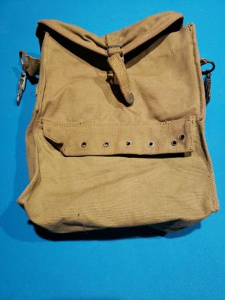 Wwii Us Army Combat Medic Corpsman Green Bag Kit
