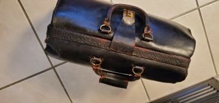 Typewriter Repair Tool Kit Box Benders Wrenches Pliers Hooks IBM Leather Bag 5