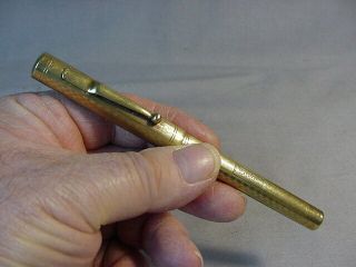 Vintage Mabie Todd Swan 14K Solid Gold Fountain Pen 2