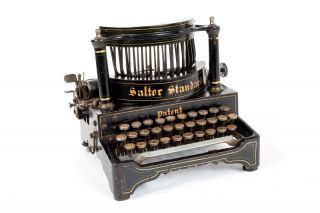 Vintage C1905 " Salter Standard Standard No.  6 " Typewriter 668