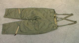Old Ww2 Us Army Air Forces Trouser Winter Flying Type A8 Quilted Lining Size 40