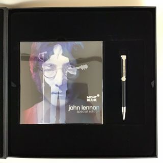 Montblanc John Lennon Special Limited Edition Ballpoint Pen Boxed Set Complete