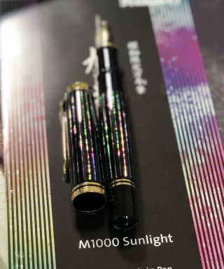 Pelikan M 1000 Raden Sunlight Fountain Pen With A Montblanc 149 Nib