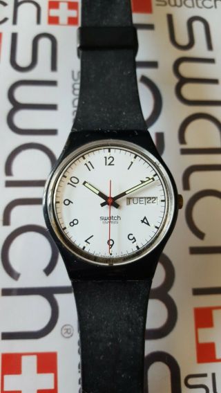 Swatch Classic Two Gb709 1987 Standard Gents 34mm Vintage