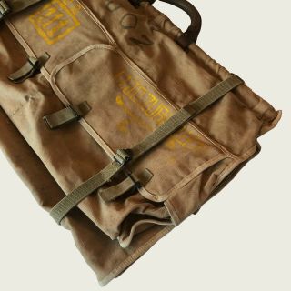 WW2 Named Marine Corps Officers UNIS Marked Uniform Bag - USMC WWII Tunic Iwo 2