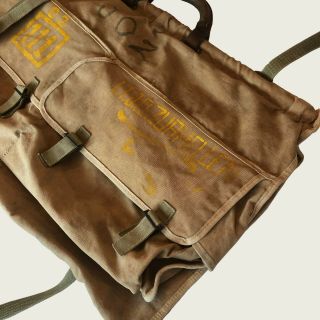 WW2 Named Marine Corps Officers UNIS Marked Uniform Bag - USMC WWII Tunic Iwo 3