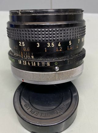 Vintage CANON Lens FD 50mm 1:1.  8 S.  C.  f/1.  8 SC - Made in Japan 668912 3