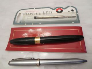 Sheaffer Legacy Black Laque Rollerball Pen Usa Nos,  Refill And Prelude Pen