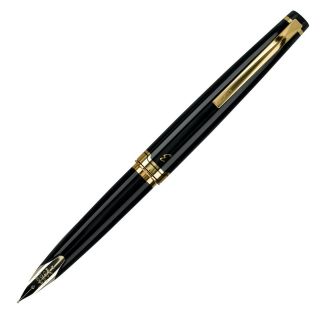 Pilot E95s Fountain Pen - Black & Gold - Extra Fine Point - - P60836