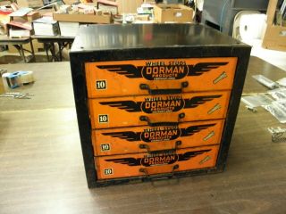 Dorman Parts Store Cabinet Sign Advertising Ford Chevrolet Gm Dodge Nos