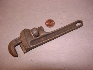 Small Vintage Tool - Ridgid Pipe Wrench - 5 - 1/2 Inches Long