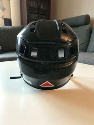 Vintage Black Jofa Sweden Hockey Helmet Size 49 - 56 3