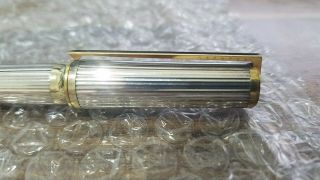 S.  T.  Dupont Montparnasse M - 2 18k Gold Plated Ballpoint Pen