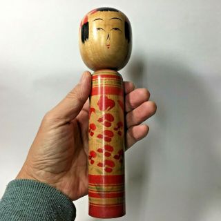 22.  1cm Kobayashi - Chujiro (1932 - 1999) Vintage Kokeshi Japan No.  B1128c