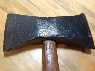 Antique Vintage Primitive Double Bit Stone Mason Tool Rock Axe Hammer 6 1/2 Lbs 3