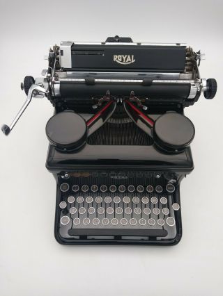 1936 Royal Khm Typewriter Model 10 Khm - 204618