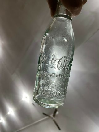 1905 - 1915 Straight Sided Light Green Macon Georgia Coca Cola Bottle Coke