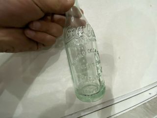 1905 - 1915 Straight Sided Light Green Pueblo Colorado Coca Cola Bottle Coke 2