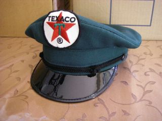 Vintage Collectible Texaco Oil Service Gas Station Uniform Hat Cap Patch 1 Of 3