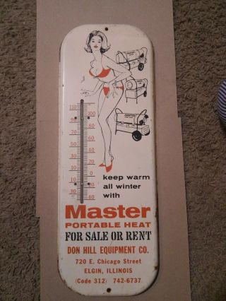 Vintage Master Portable Heat Thermometer 16”