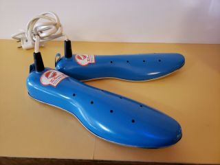Vtg The Ronning Electric Footwear Dryer Blue