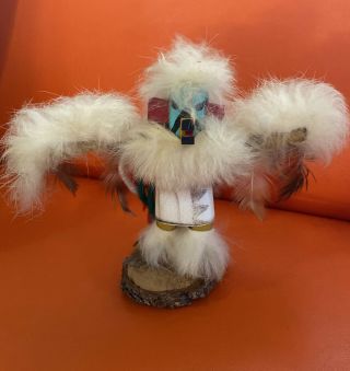 Native American Kachina Doll,  Eagle Dancer,  Handmade Artist Signed “metters N.  M”
