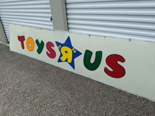 Vintage Authentic Toys R Us Store Sign 1980s Local Pickup 2