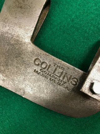 Vintage THE COLLINS COMPANY Brush Axe Head 2