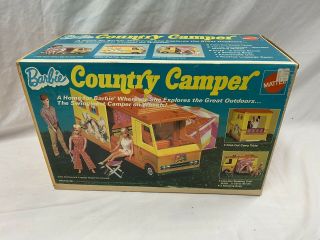 Vintage Mattel Barbie Country Camper Play Set