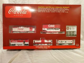 Coca Cola / Coke 1/87 Scale Collectible Train Set Extremely Rare