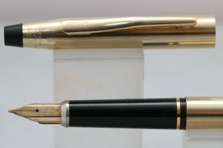 Cross Classic Century No.  4506 10k Rolled Gold Medium Fountain Pen