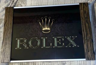 Rolex Watch Store Display Wall Art Picture Print 16.  5” W X 24” T Awesome