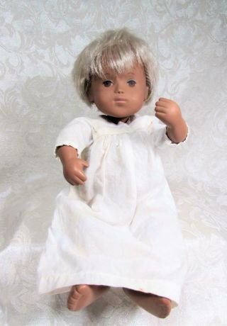 Sasha Baby Boy Nightdress Sexed Doll - England Trendon Ltd.  - No Tag - Tlc