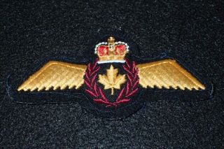 Vintage Canada Rcaf Royal Canadian Air Force Pilot 
