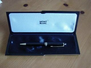Mont Blanc Meisterstuck Ballpoint Pen And Case Circa 1995
