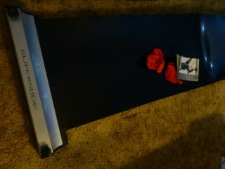 7 Ft Slide Exercise Mat Board Toy,  End Stop,  Booties Vtg