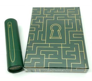 Baron Fig Brass Squire Lock & Key Rollerball Pen And Notebook Limited Edition