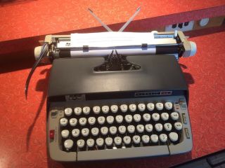 Type - Ready Smith Corona Classic 12 Typewriter 1963 1st Year Ribbon W/case