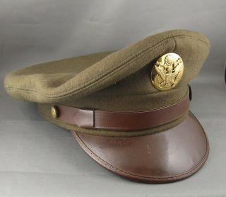Vintage Wwii Us Army Air Corps Enlisted Crusher Cap Beauty